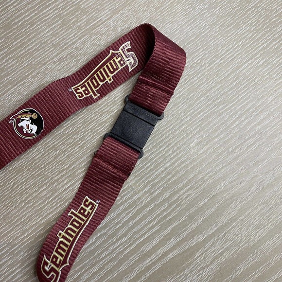 Florida State Seminoles FSU Noles Officially Licensed NCAA Lanyard Keychains NWT - Picture 5 of 6